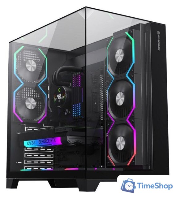 Корпус GameMax Infinity Pro BK (черный) - Изображение №1 — Интернет-магазин Time-Shop