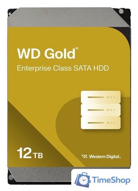 Жесткий диск WD Gold 12TB WD122KRYZ - Изображение №1 — Интернет-магазин Time-Shop