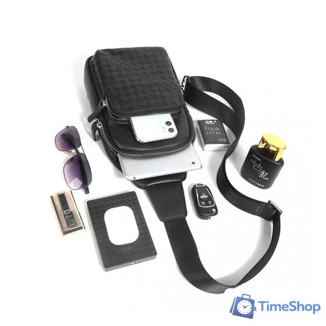 Мужская сумка Mironpan 60583 (черный) - Изображение №6 — Интернет-магазин Time-Shop