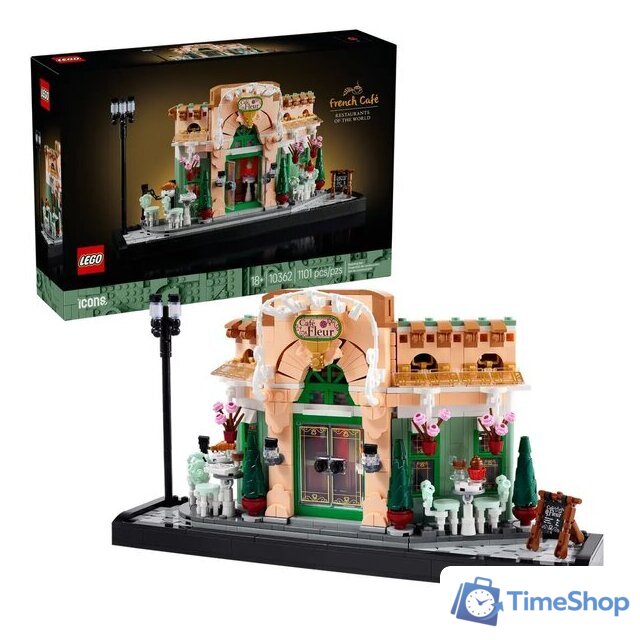 Конструктор LEGO Icons Французское кафе 10362 - Изображение №3 — Интернет-магазин Time-Shop