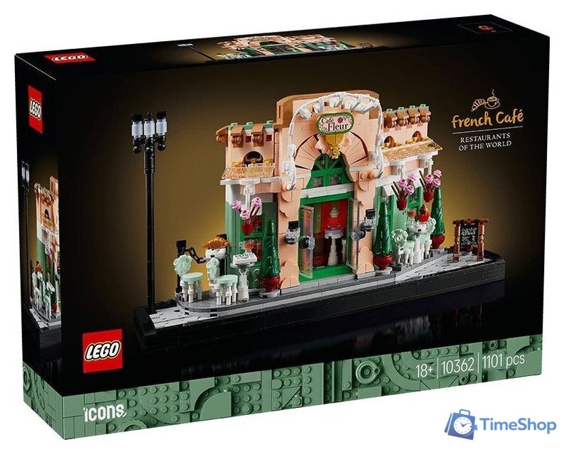Конструктор LEGO Icons Французское кафе 10362 - Изображение №1 — Интернет-магазин Time-Shop