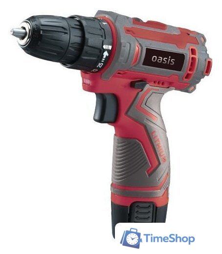 Дрель-шуруповерт Oasis ASB-12S (с 2-мя АКБ, кейс) - Изображение №1 — Интернет-магазин Time-Shop