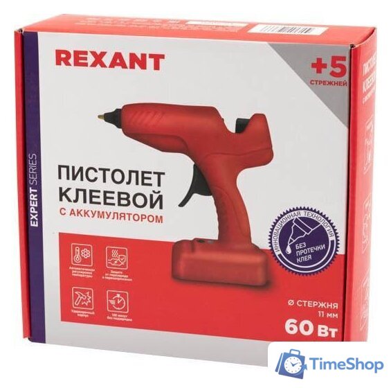Термоклеевой пистолет Rexant Эксперт 12-1553 - Изображение №7 — Интернет-магазин Time-Shop