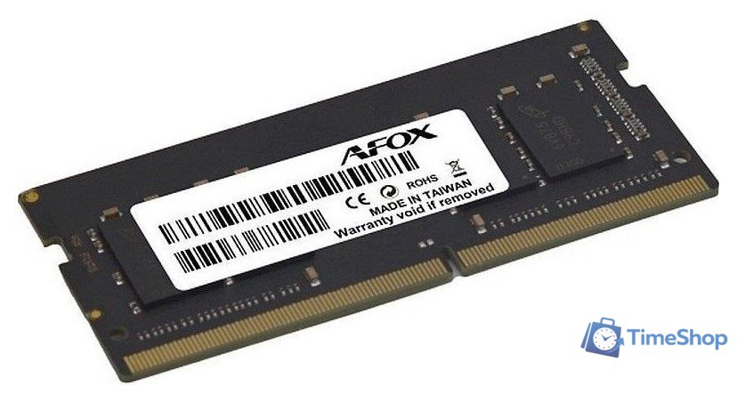 Оперативная память AFOX 16GB DDR4 SODIMM PC4-25600 AFSD416PS1P - Изображение №2 — Интернет-магазин Time-Shop