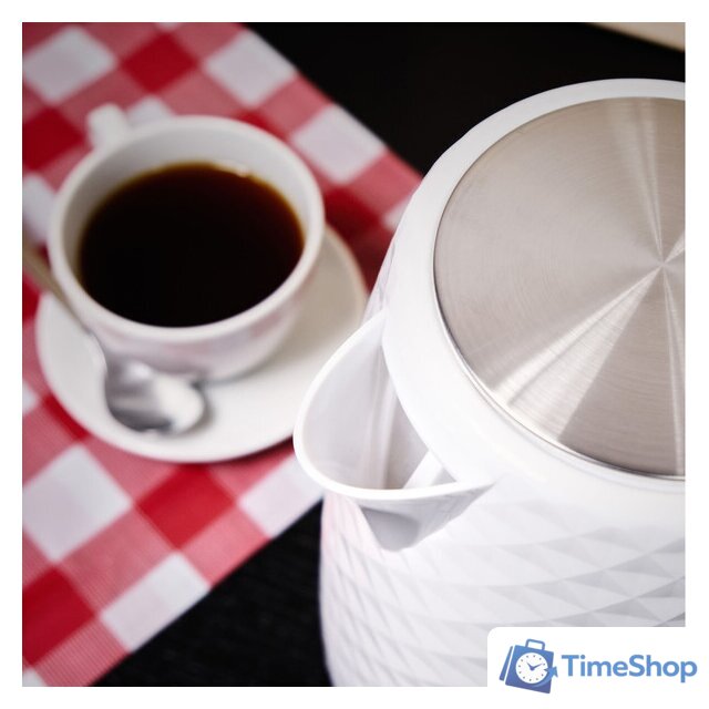 Электрический чайник Eldom C280 (белый) - Изображение №3 — Интернет-магазин Time-Shop