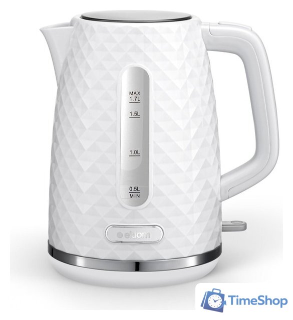 Электрический чайник Eldom C280 (белый) - Изображение №1 — Интернет-магазин Time-Shop