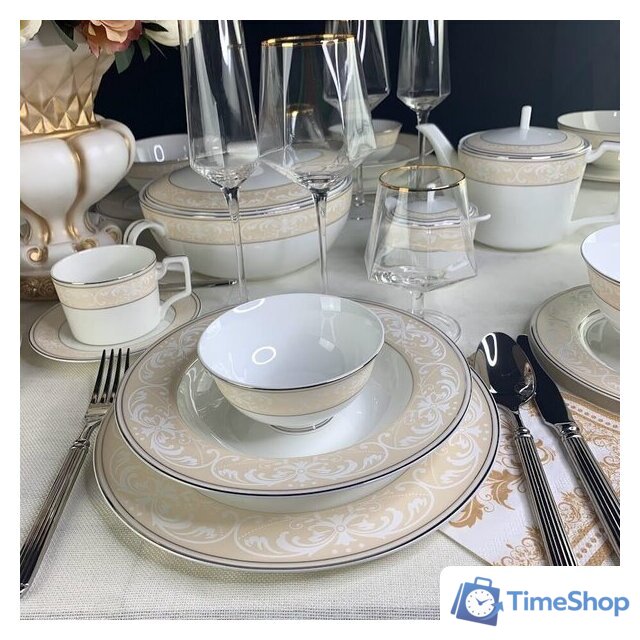 Столовый сервиз Lenardi Джульетта 145-351 (100пр) - Изображение №2 — Интернет-магазин Time-Shop