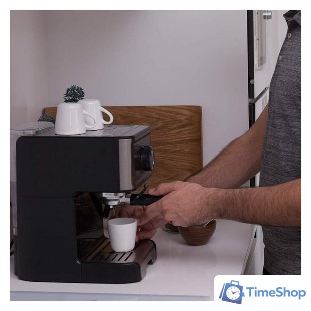 Рожковая кофеварка Black & Decker BXCO1200E - Изображение №6 — Интернет-магазин Time-Shop