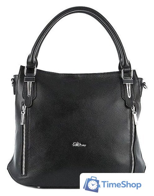 Женская сумка Francesco Molinary 599-2021772F15-BLK (черный) - Изображение №1 — Интернет-магазин Time-Shop