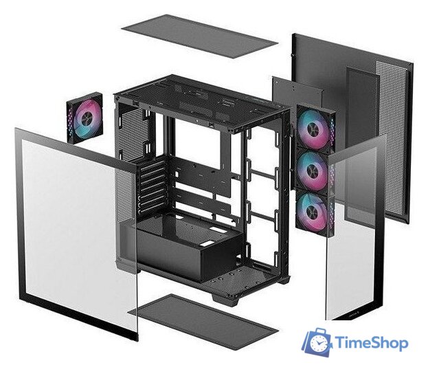 Корпус DeepCool CG580 4F R-CG580-4F-PL750D-R-1 - Изображение №14 — Интернет-магазин Time-Shop