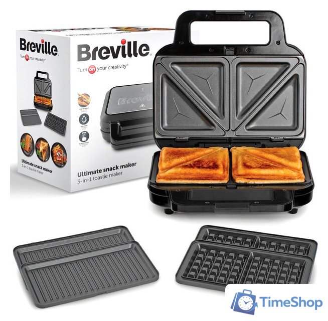 Многофункциональная сэндвичница Breville VST098X - Изображение №1 — Интернет-магазин Time-Shop