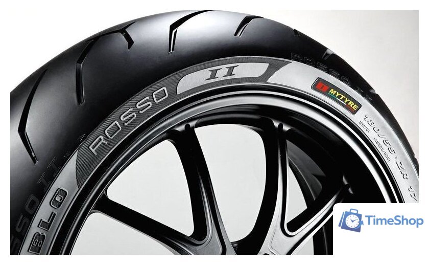 Дорожные мотошины Pirelli Diablo Rosso II 120/70R17 58W TL F - Изображение №4 — Интернет-магазин Time-Shop