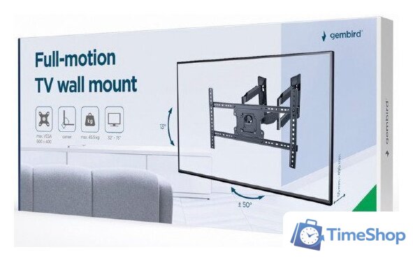 Кронштейн для телевизора Gembird WM-75ST-02 - Изображение №8 — Интернет-магазин Time-Shop