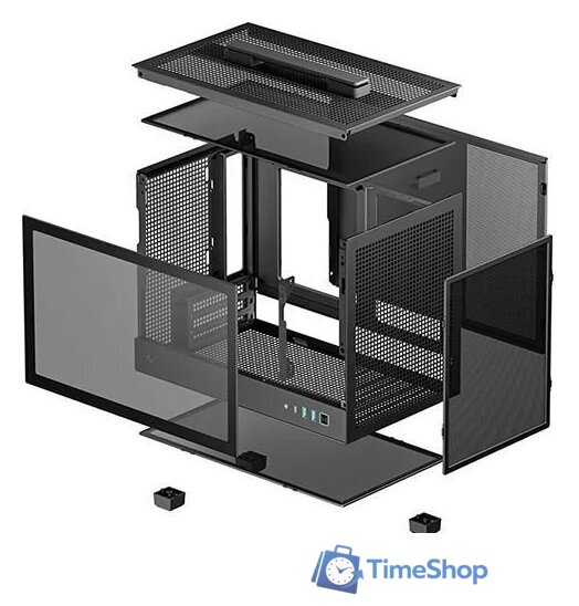 Корпус DeepCool CH160 R-CH160-BKNGI0-G-1 - Изображение №4 — Интернет-магазин Time-Shop
