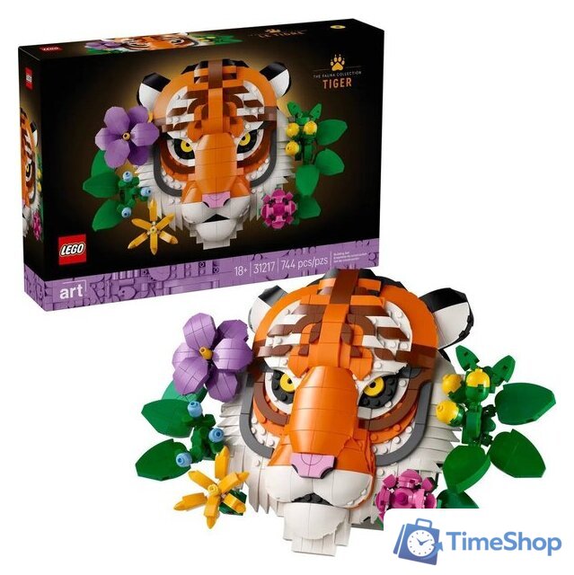 Конструктор LEGO Art 31217 Коллекция «Фауна» - Тигр - Изображение №1 — Интернет-магазин Time-Shop