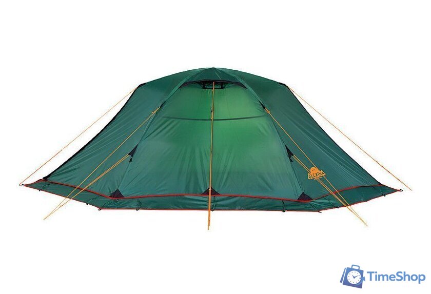 Треккинговая палатка AlexikA Rondo 4 Plus Fib (зеленый) - Изображение №5 — Интернет-магазин Time-Shop