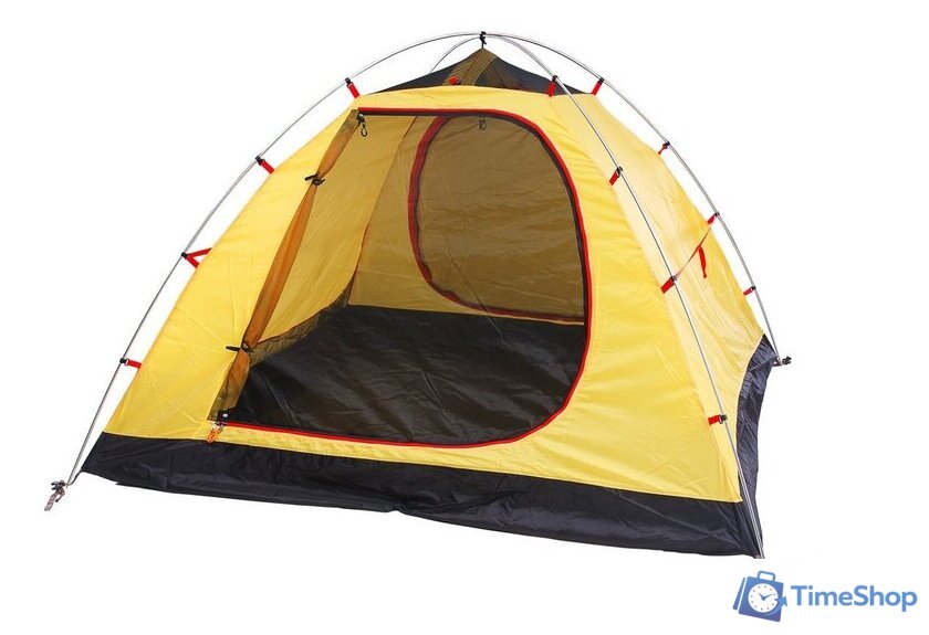 Треккинговая палатка AlexikA Rondo 4 Plus Fib (зеленый) - Изображение №7 — Интернет-магазин Time-Shop