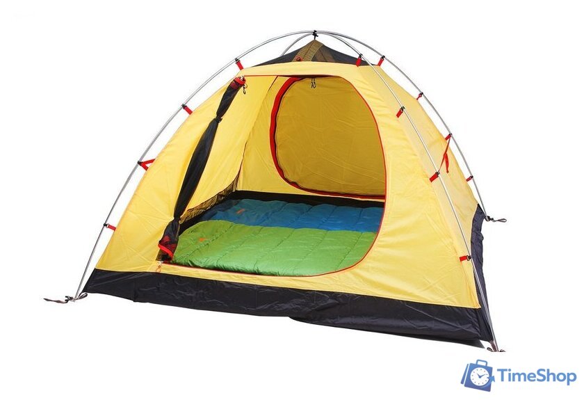 Треккинговая палатка AlexikA Rondo 4 Plus Fib (зеленый) - Изображение №8 — Интернет-магазин Time-Shop