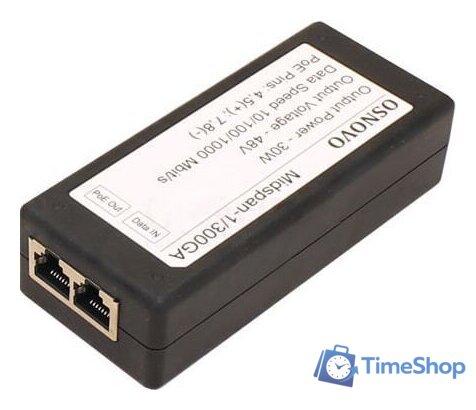 PoE-инжектор Osnovo Midspan-1/300GA - Изображение №1 — Интернет-магазин Time-Shop