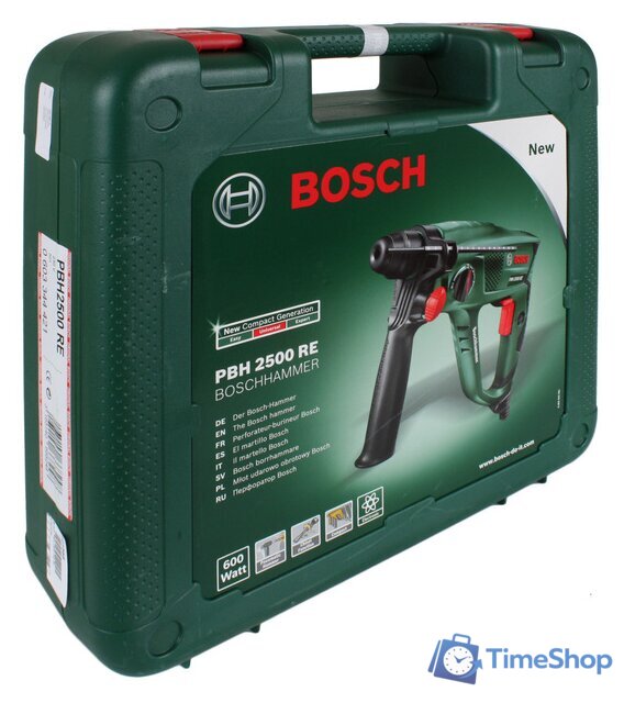Перфоратор Bosch PBH 2500 RE [0603344421] - Изображение №5 — Интернет-магазин Time-Shop