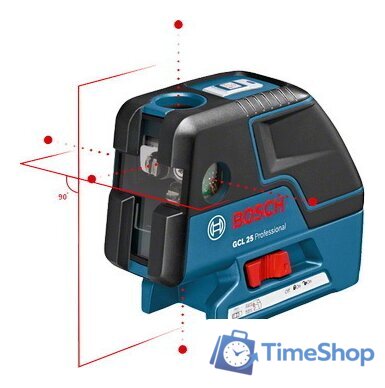 Лазерный нивелир Bosch GCL 25 [0601066B01] - Изображение №2 — Интернет-магазин Time-Shop