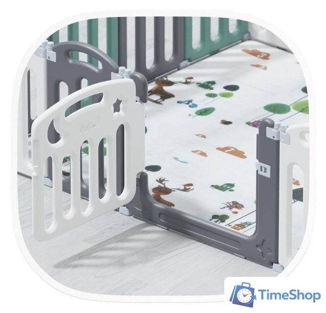 Игровой манеж UNIX kids Simple 225x188 Color - Изображение №2 — Интернет-магазин Time-Shop