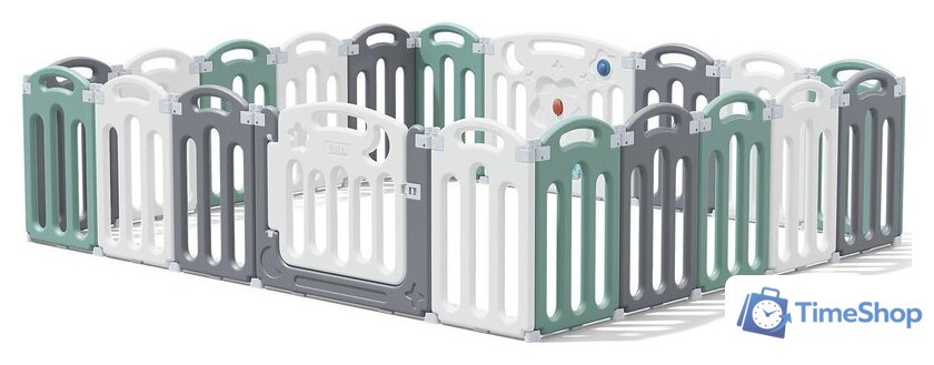 Игровой манеж UNIX kids Simple 225x188 Color - Изображение №1 — Интернет-магазин Time-Shop