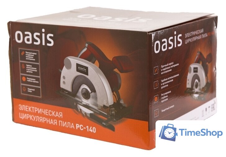 Дисковая (циркулярная) пила Oasis PC-140 - Изображение №4 — Интернет-магазин Time-Shop