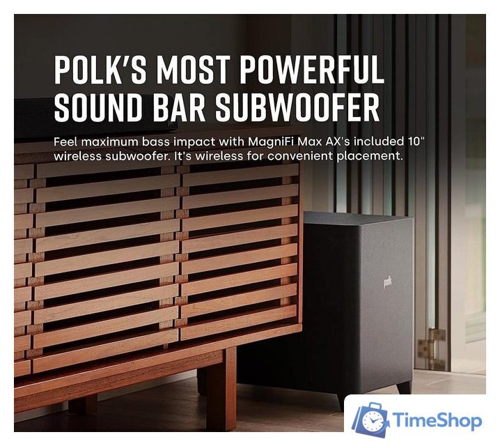Саундбар Polk Audio Magnifi Max AX SR - Изображение №6 — Интернет-магазин Time-Shop
