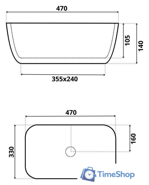 Умывальник Roxen Antares Gold 570160-G - Изображение №9 — Интернет-магазин Time-Shop