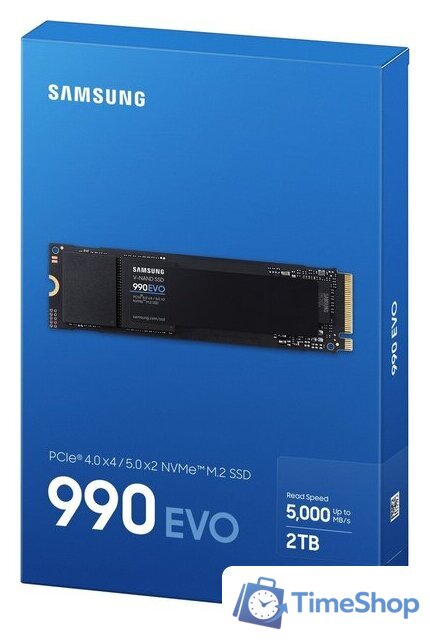SSD Samsung 990 Evo 2TB MZ-V9E2T0BW - Изображение №7 — Интернет-магазин Time-Shop