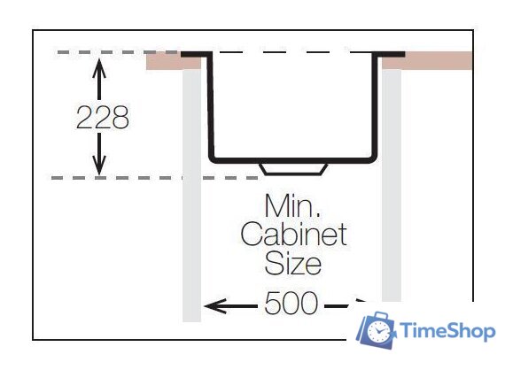 Кухонная мойка ZorG ZRE 5050 - Изображение №16 — Интернет-магазин Time-Shop