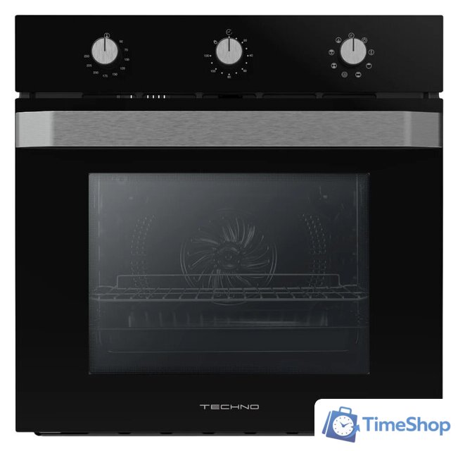Электрический духовой шкаф TECHNO O3106607N3B0H - Изображение №1 — Интернет-магазин Time-Shop