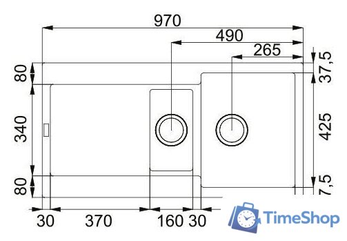 Кухонная мойка Franke Maris MRG 651-97 114.0675.994 (каменно-серый) - Изображение №2 — Интернет-магазин Time-Shop