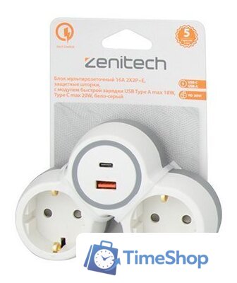 Разветвитель Zenitech 191907 - Изображение №1 — Интернет-магазин Time-Shop