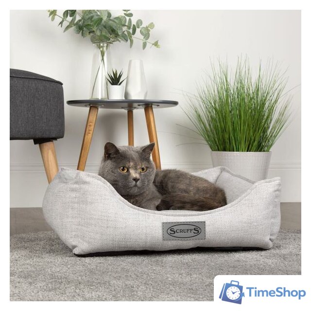 Лежак Scruffs Santa Paws 661389 (светло-серый) - Изображение №3 — Интернет-магазин Time-Shop