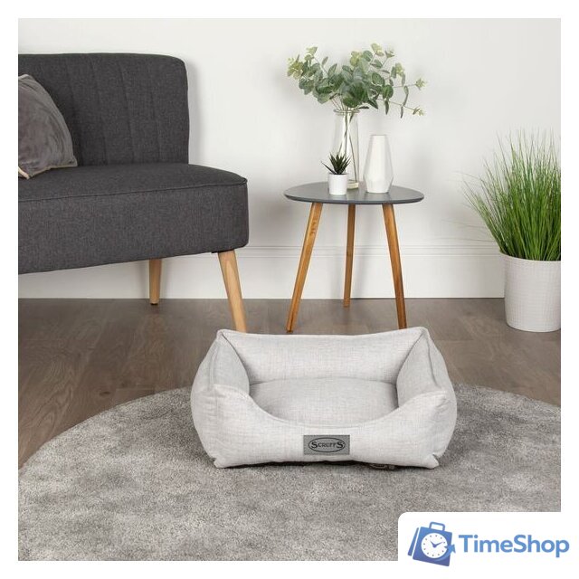 Лежак Scruffs Santa Paws 661389 (светло-серый) - Изображение №4 — Интернет-магазин Time-Shop