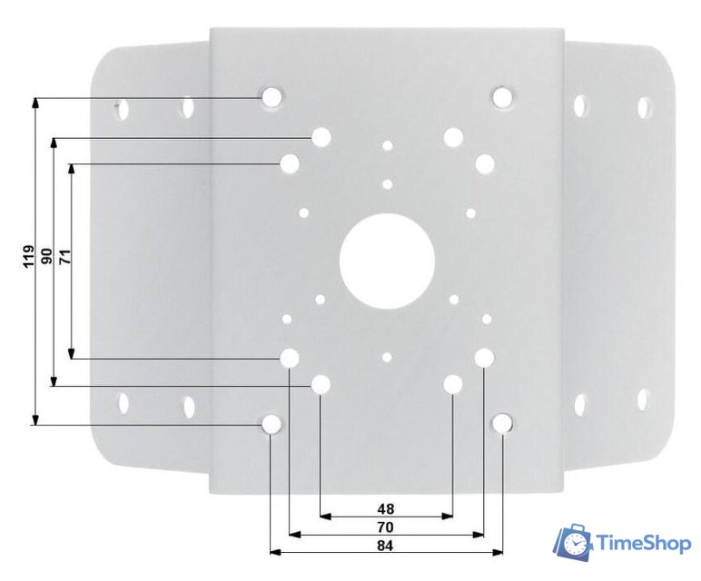 Крепление для камер видеонаблюдения Dahua DH-PFA151 - Изображение №3 — Интернет-магазин Time-Shop