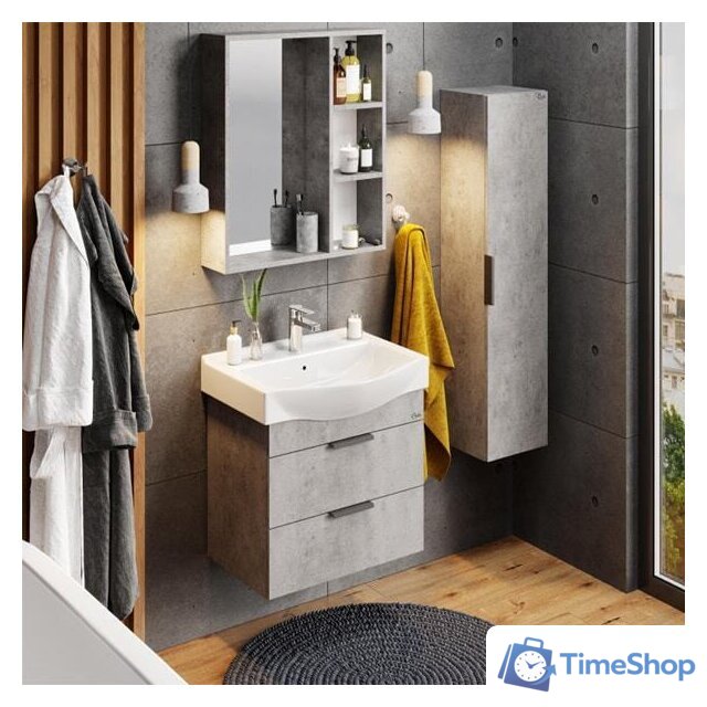  Onika Шкаф-полупенал Девис 30.10У 403071 - Изображение №3 — Интернет-магазин Time-Shop