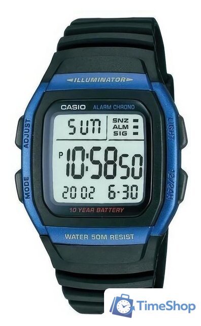 Наручные часы Casio W-96H-2A - Изображение №1 — Интернет-магазин Time-Shop