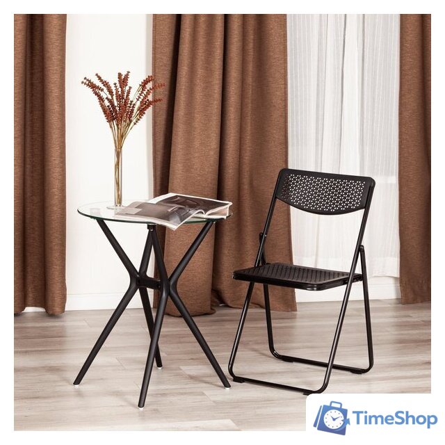 Стул TetChair Folder 48.5x48x82.5 3016 (черный) - Изображение №10 — Интернет-магазин Time-Shop