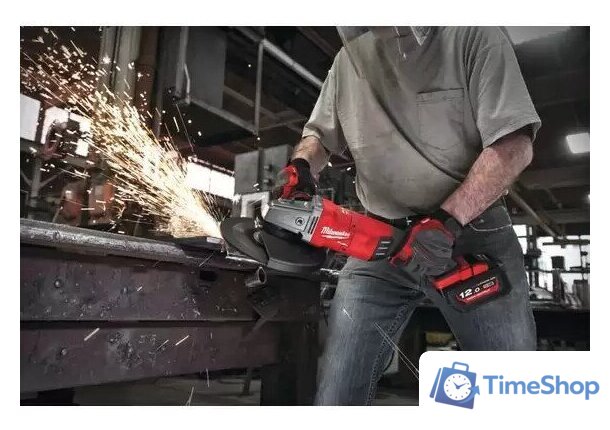 Угловая шлифмашина Milwaukee M18FLAG230XPDB-121C 4933499241 (с 1-им АКБ, кейс) - Изображение №15 — Интернет-магазин Time-Shop