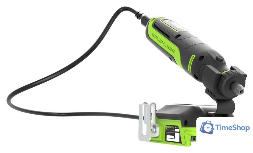 Гравер Greenworks G24RT 3200807CUA (с 1-им АКБ) - Изображение №2 — Интернет-магазин Time-Shop