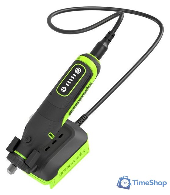 Гравер Greenworks G24RT 3200807CUA (с 1-им АКБ) - Изображение №3 — Интернет-магазин Time-Shop