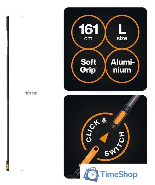 Черенок-рукоятка Fiskars 1080547 - Изображение №1 — Интернет-магазин Time-Shop