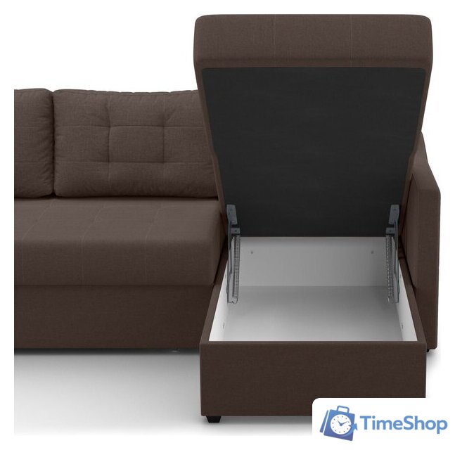 Угловой диван Mio Tesoro Бонд 123 (Savana Chocolate) - Изображение №6 — Интернет-магазин Time-Shop