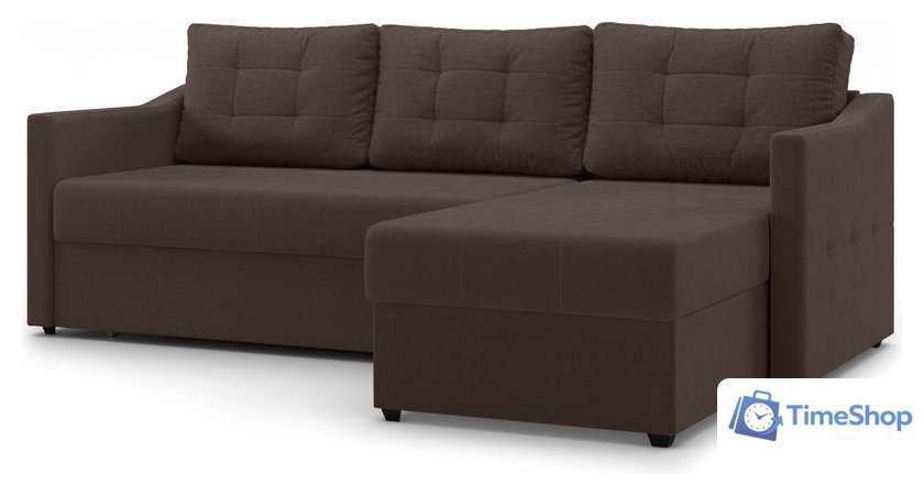 Угловой диван Mio Tesoro Бонд 123 (Savana Chocolate) - Изображение №1 — Интернет-магазин Time-Shop