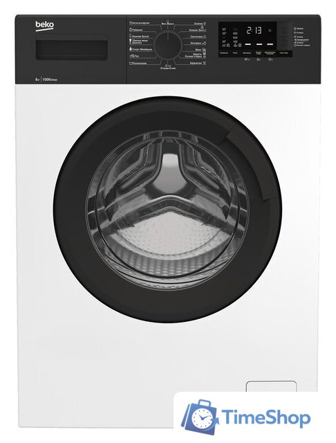 Стиральная машина BEKO WRE65120ZAW - Изображение №1 — Интернет-магазин Time-Shop