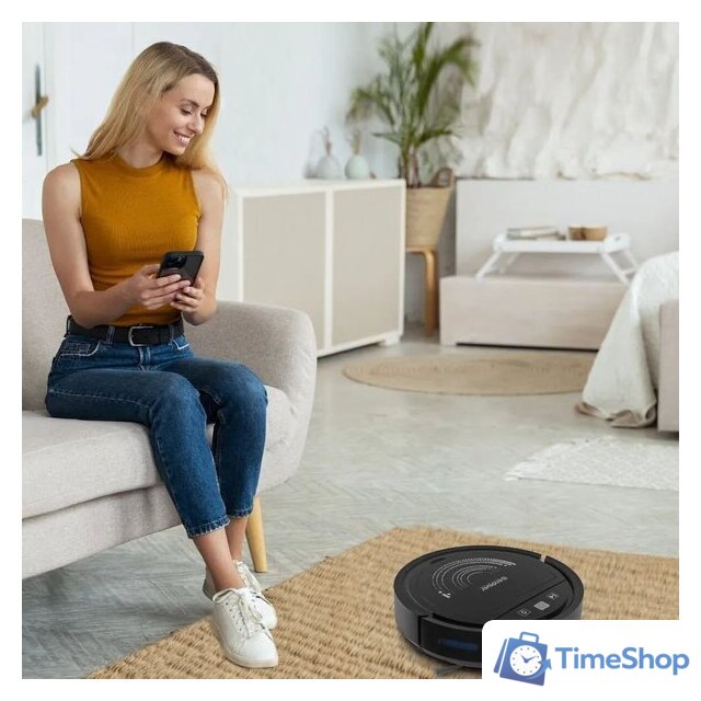 Робот-пылесос Endever Spectre-99 (черный) - Изображение №7 — Интернет-магазин Time-Shop