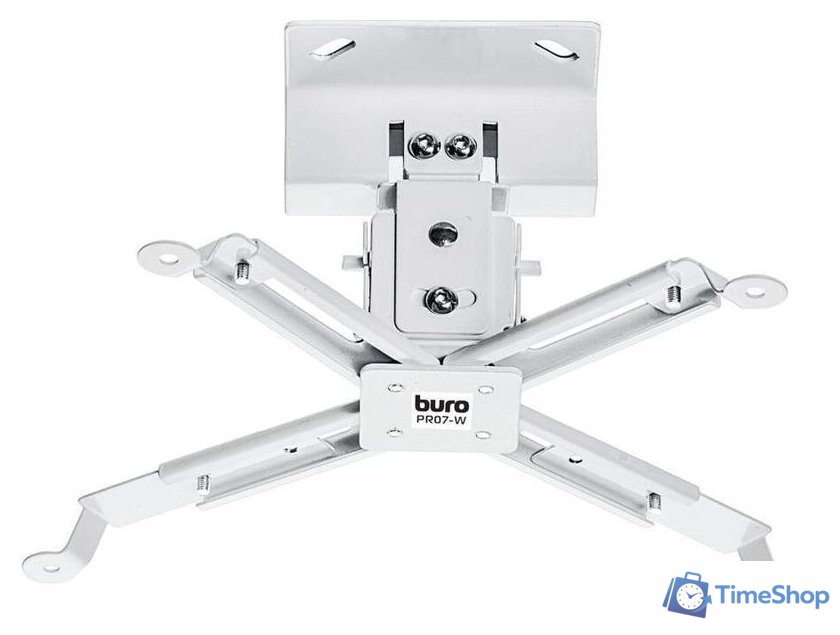 Кронштейн для проектора Buro PR07-W (белый) - Изображение №1 — Интернет-магазин Time-Shop